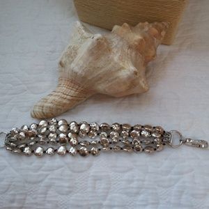 Lucky Brand Jewelry - 5 STRAND Silver tone BRACELET By Lucky Brand Lucky Brand Jewelry - 5 STRAND Silver tone BRACELET By Lucky Brand